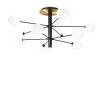 Plafon IDEAL LUX COSMOPOLITAN PL 10 preto ref: 273693