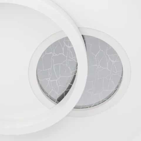 Plafon LED Branco e Prata 380 mm TIRIOLO EGLO 901246