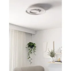 Plafon LED Branco e Prata 380 mm TIRIOLO EGLO 901246
