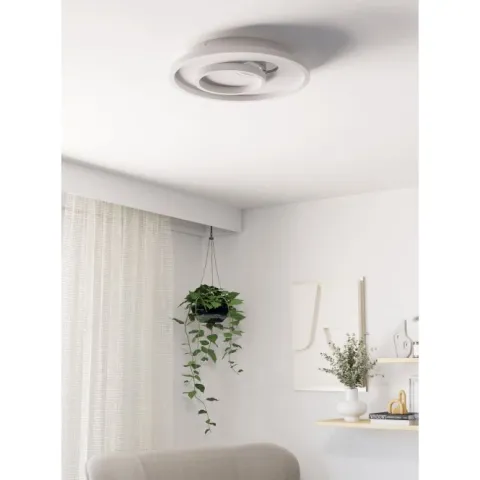 Plafon LED Branco e Prata 380 mm TIRIOLO EGLO 901246