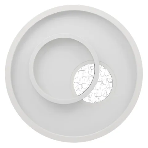 Plafon LED Branco e Prata 380 mm TIRIOLO EGLO 901246