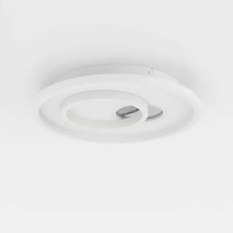 Plafon LED Branco e Prata 380 mm TIRIOLO EGLO 901246