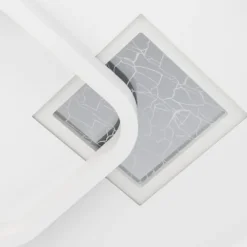 Plafon LED Branco e Prata TIRIOLO EGLO 901247