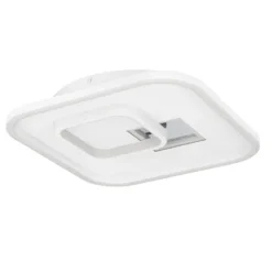 Plafon LED Branco e Prata TIRIOLO EGLO 901247