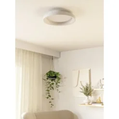 Plafon LED Branco Minimalista LORETELLO EGLO 901248
