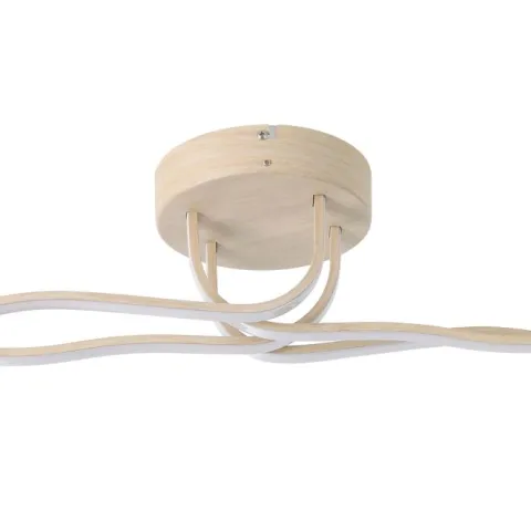 Plafon LED com Aspeto Madeira 1100 mm RONCADE 2 EGLO 901105