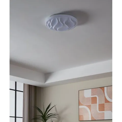 Plafon LED com Design Ondulado Branco BENARIBA EGLO 99343