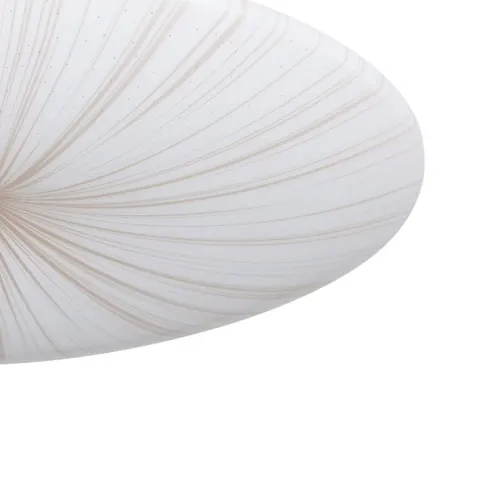 Plafon LED com Detalhes em Ouro Branco 51 cm NIEVES 1 EGLO 900501