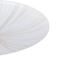 Plafon LED com Detalhes em Ouro Branco e Luz Branca Quente NIEVES 1 EGLO 900499