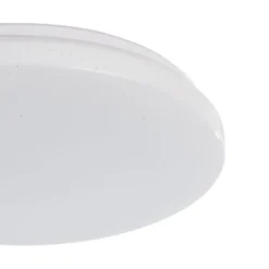 Plafon LED com Difusor Redondo Branco e Suporte Metálico FRANIA-S EGLO 900619