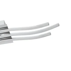 Plafon LED em Metal Cromado com Três Perfis LED RONCADE EGLO 31995