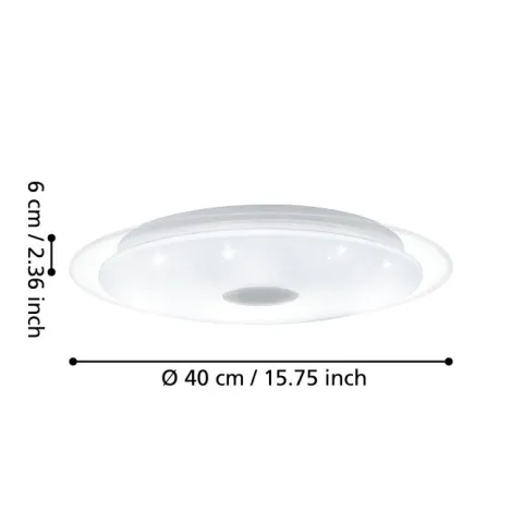Plafon LED LANCIANO 1 EGLO 98323