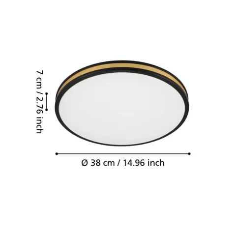 Plafon LED PESCAITO EGLO 99407