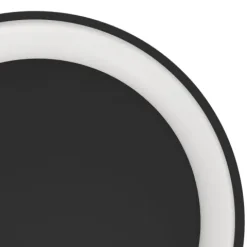 Plafon LED Preto Minimalista LORETELLO EGLO 901251