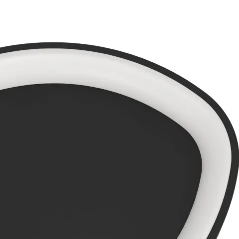 Plafon LED Preto Moderno LORETELLO EGLO 901584