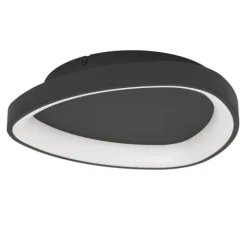 Plafon LED Preto Moderno LORETELLO EGLO 901584