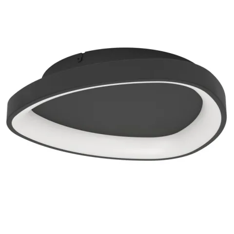Plafon LED Preto Moderno LORETELLO EGLO 901584