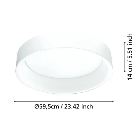 Plafon Marghera 1 Eglo 39287