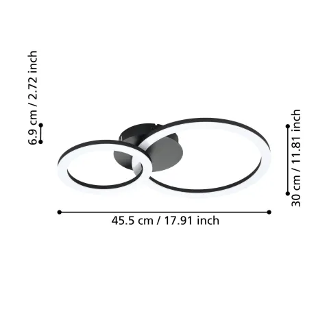 Plafon PARRAPOS-Z eglo 900322
