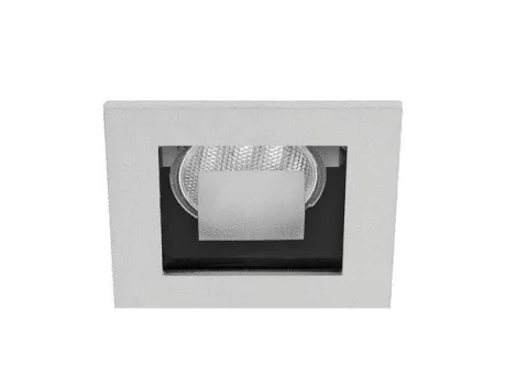 Projector de Halogéneo GU10 Vidro Misto TROMILUX 6061.100.8MX Aço Inoxidável