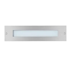 Projector de Parede Exterior de Encastrar Led 650Lm 3000K Tromilux 2016.105.8OL Aço Inoxidável