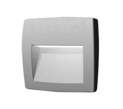 Projector de Parede Exterior de Encastrar Lorenza 150 Rx7s Cinzento Fumagalli