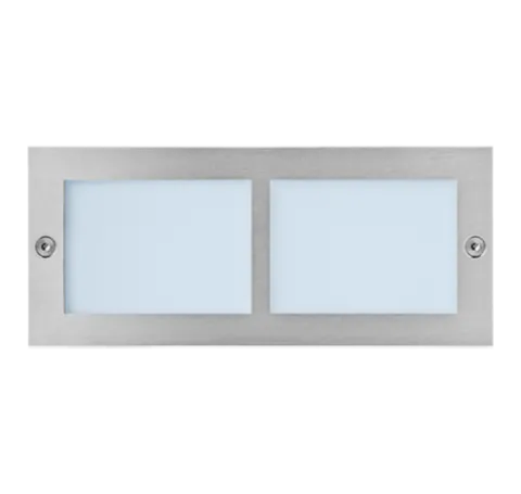 Projector de Parede Exterior de Encastrar Branco Tromilux 2012.100.10X Branco