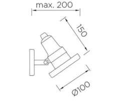 Projector Exterior HELIO INOX 316 Leds C4 05-9310-CA-37