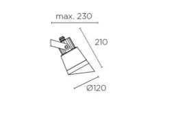 Projector exterior hubble leds c4 05-9416-Z5-37