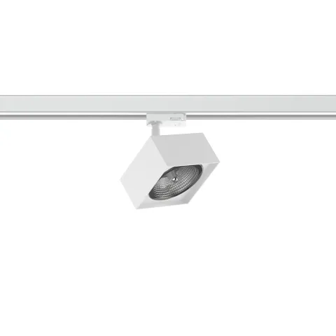 Projetor de Calha Trifásica em Alumínio Tromilux 5071.100.1X2 Branco