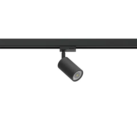Projetor de Calha Trifásica 230V Orientável para Interior Tromilux 5080.113.9X3 Preto