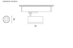 Projetor de Calha Trifásica 230V Orientável em Alumínio Tromilux 5094.115.1T3 Branco
