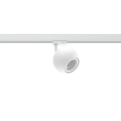 Projetor de Calha Trifásica 230V Orientável em Alumínio Tromilux 5083.115.1X4 Branco