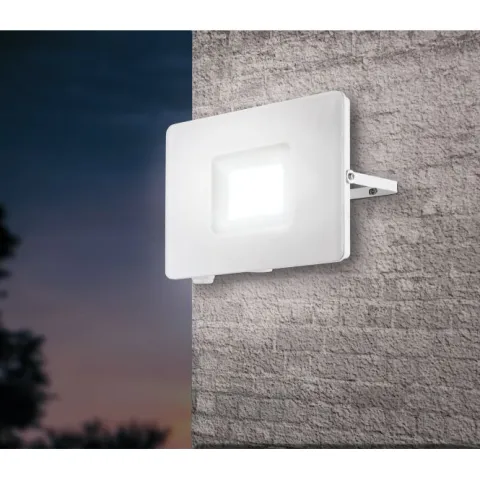 Projetor de Exterior Branco com LED Integrado FAEDO 3 EGLO 33155