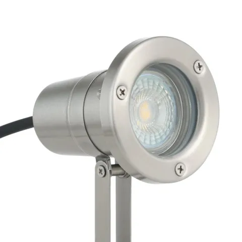 Projetor exterior de aço inoxidável com luz LED NEMA EGLO 94111