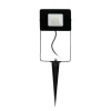 Projetor exterior LED em alumínio preto FAEDO 4 EGLO 97471