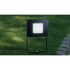 Projetor exterior LED em alumínio preto FAEDO 4 EGLO 97471