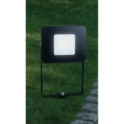 Projetor exterior LED em alumínio preto FAEDO 4 EGLO 97471