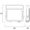 Projetor start flood flat 26w 3000lm 4000k - sylvania 51014