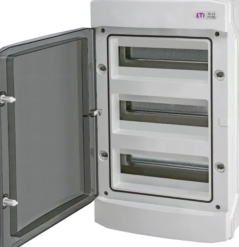 Quadro elétrico de distribuição - estanque - 36 módulos