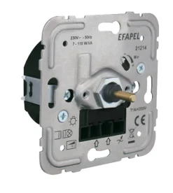 Regulador/Comutador de Luz Ferromagnético para Lâmpadas de Baixo Consumo de 110VA R, L Efapel 0150.21214