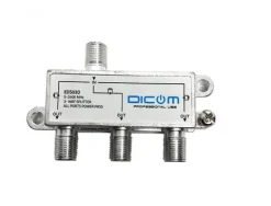 Repartidor de tv/satélite 3 saídas DICOM 5-2400 Mhz
