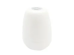 Suporte lâmpada cerâmico vintage E27 branco