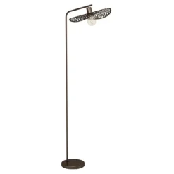 SWABY Candeeiro de Pé EGLO - Design em Bronze Escovado 44127