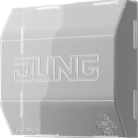 Tampa de Proteção Duplo Transparente PCLS1282 JUNG PCLS1282