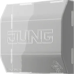 Tampa de proteção em duroplástico transparente PCLS1281 JUNG PCLS1281