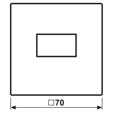 Tampa para carregador USB cinzento claro LS JUNG LS1969USBLG