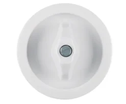 Tecla/botão rotativo branco, série 1930 - Berker