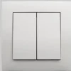 Tecla dupla Branco EFAPEL 90611 TBR Logus Série 90