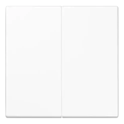 Tecla Duplo Antimicrobiano Duroplástico Branco Série LS JUNG SPLS995WW